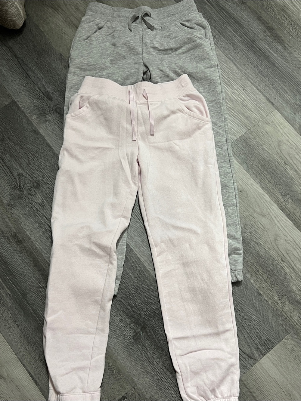 Cat & Jack Pink and Gray Kids' Jogger Pants - 2-Pack